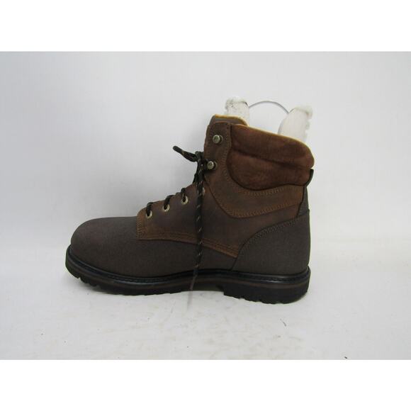 EUC Lacrosse Mens Size 11.5 M Brown Leather Laces Composite Toe Ankle Work Boots main image 7